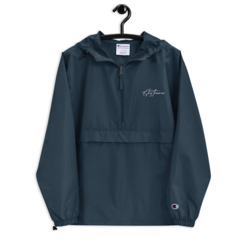 Embroidered Champion Packable Jacket - Image 2