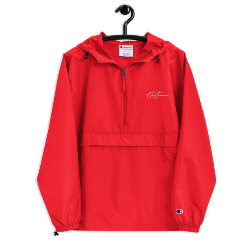 Embroidered Champion Packable Jacket - Image 3